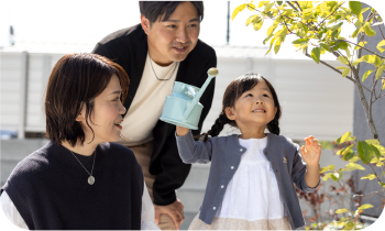 毎日、緑を感じる暮らし